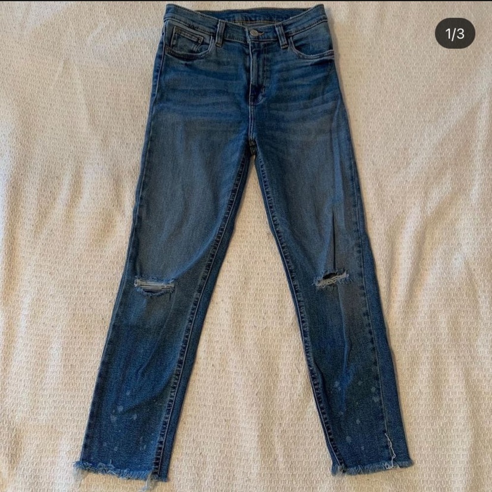 Urban Outfitters BDG High-Rise Straight Leg Jeans